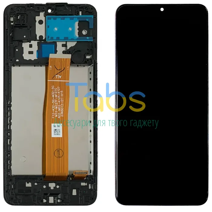 Дисплей для Samsung Galaxy A12 A125F, M12 M127 з тачскріном і рамкою (універсальний) - зображення 1
