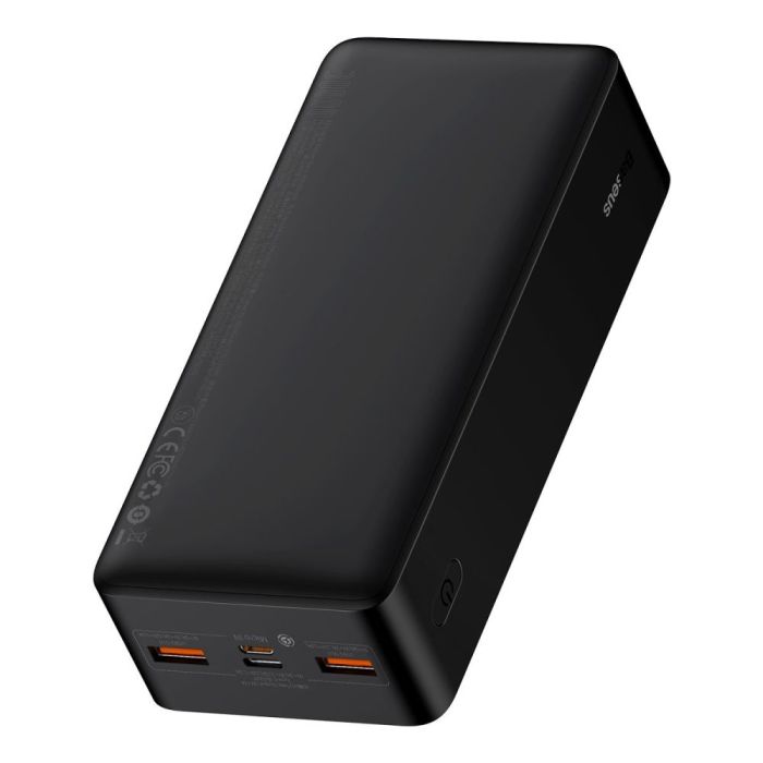 Універсальна Мобільна Батарея Power Bank Baseus Bipow 20W 30000 mAh Cable USB to Micro 25cm (PPBD0504xx) Колір БIлий, 02