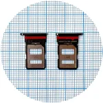 Тримач Sim карти Xiaomi 11T, 11T Pro (сріблястий на 2 SIM)