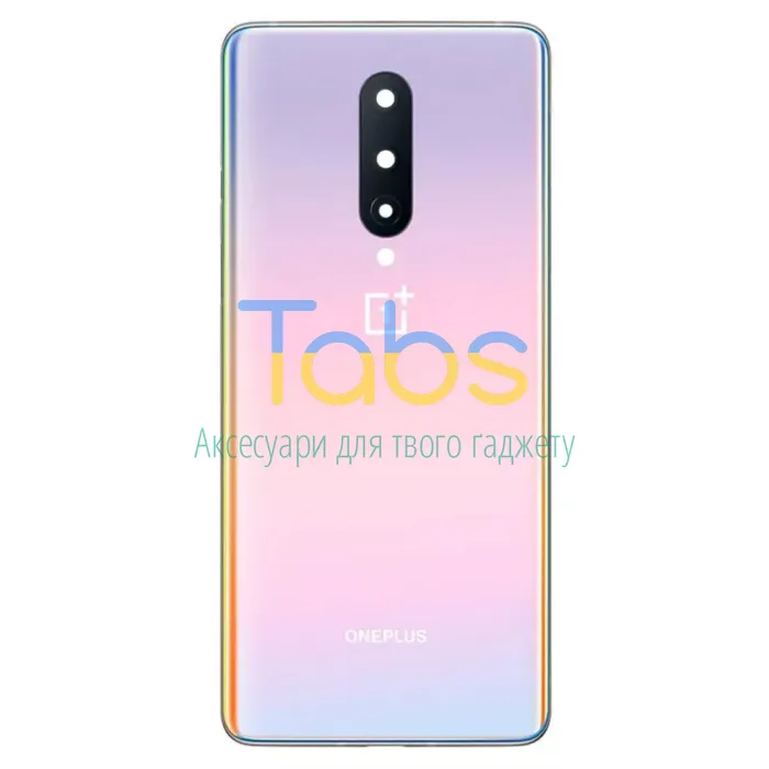 Задня кришка для OnePlus 8 (рожева зі склом камери) Original Quality - зображення 1
