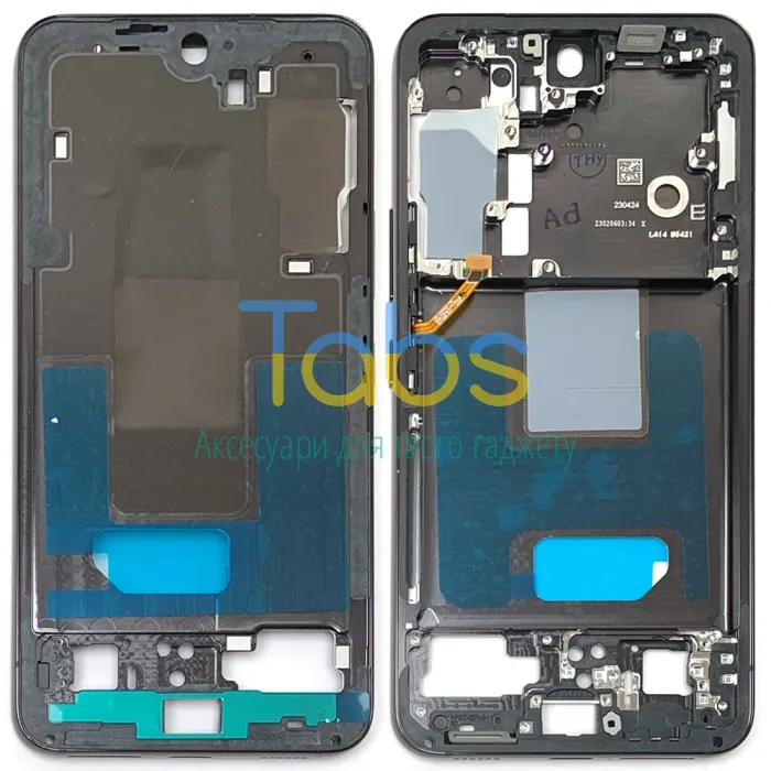 Рамка дисплея Samsung Galaxy S22 5G (чорна ) Original Quality - зображення 1