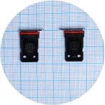 Тримач SIM карти OnePlus 8T (сріблястий на 2 SIM)