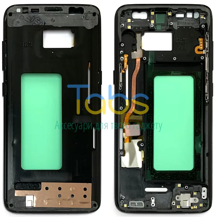 Рамка дисплея Samsung Galaxy S8 (чорна ) Original Quality - изображение 1