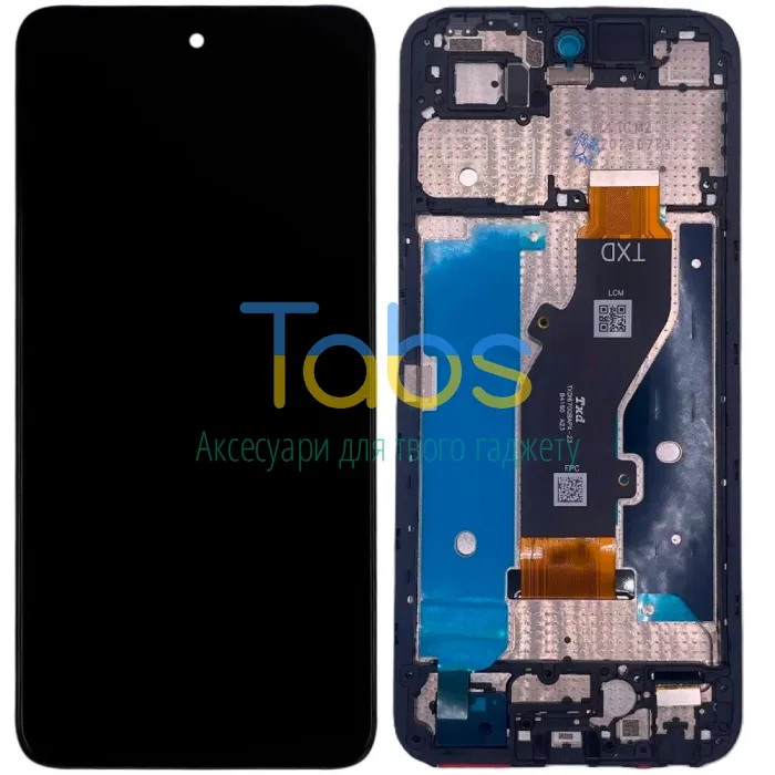 Дисплей для Tecno Spark GO 1 KL4 з тачскріном з рамкою Original Quality - зображення 1
