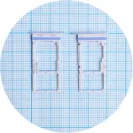 Тримач Sim картки Samsung Galaxy A16 A165F (сірий 2 SIM (1 SIM + Micro SD))