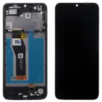 Дисплей для Motorola Moto E13 XT2345 з тачскріном (оригінал OEM з рамкою)