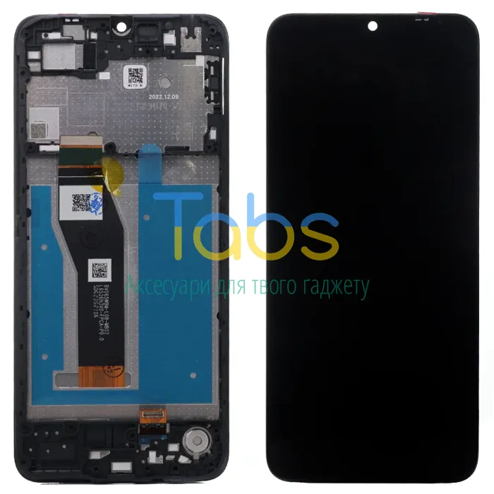 Дисплей для Motorola Moto E13 XT2345 з тачскріном (оригінал OEM з рамкою) - зображення 1