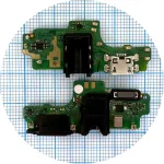 Шлейф Tecno Spark 5 Air KD6a з роз'ємами зарядки та навушників з мікрофоном - нижня плата Original Quality