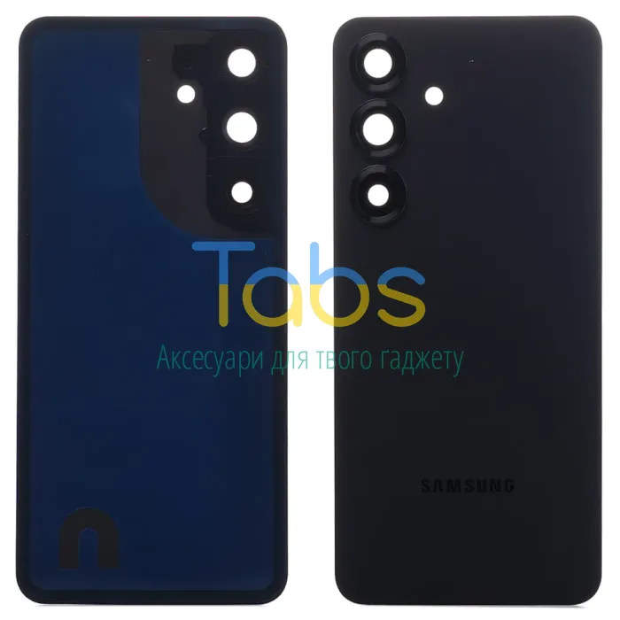 Задня кришка для Samsung Galaxy S25 S931 (чорна зі склом камери) Original Quality - зображення 1