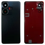 Задня кришка для Realme C55 RMX3710 (чорна зі склом камери) Original Quality