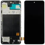 Дисплей для Samsung Galaxy A51 2019 A515F з тачскріном та рамкою (OLED Big LCD)