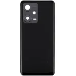 Задня кришка для Xiaomi Redmi Note 12 Pro 5G (чорна зі склом камери)