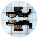 Шлейф ZTE Blade A7s 2020 з роз'ємом зарядки та мікрофоном - нижня плата High Quality
