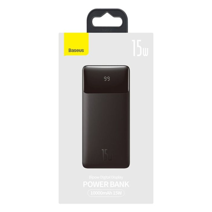 Універсальна Мобільна Батарея Power Bank Baseus Bipow 15W 10000 mAh Cable USB to Micro 25cm (PPBD0500xx)