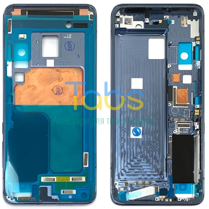 Рамка дисплея Xiaomi Mi 10, Mi 10 Pro (сіра ) Original Quality - зображення 1