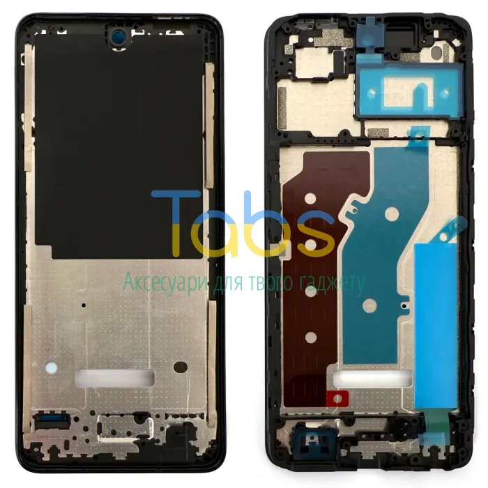 Рамка дисплея Tecno Spark 20C (чорна ) Original Quality - изображение 1