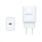Мережевий зарядний пристрій (адаптер) 2в1 WALKER WH-64 PD_25W + Data Cable Type-C to Lightning white