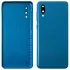 Задня кришка для Samsung Galaxy A02 A022F (синя зі склом камери) Original Quality