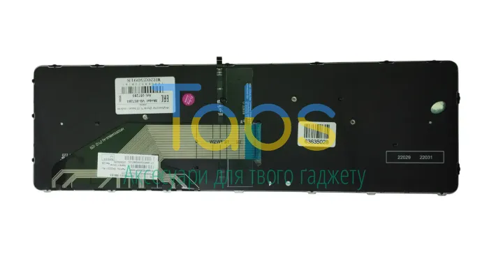 Клавиатура для ноутбука HP ProBook (470 G3) Black с подсветкой (Light), (No Frame) с указателем RU - зображення 1