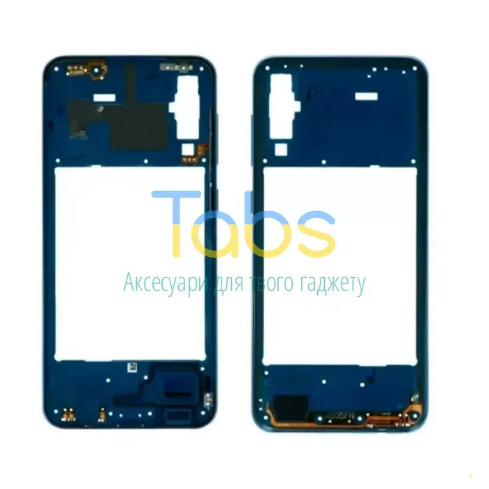 Рамка корпуса Samsung Galaxy A50 A505F (синя) - зображення 1