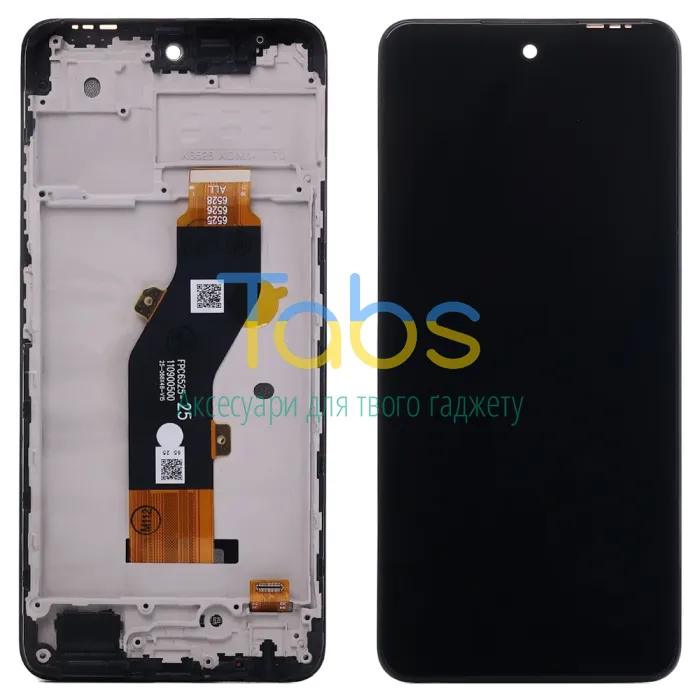 Дисплей для Infinix Hot 40i X6528B з тачскріном та рамкою Original PRC - изображение 1
