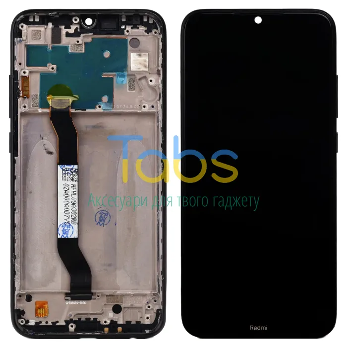 Дисплей для Xiaomi Redmi Note 8 M1908C3JH з тачскріном (оригінал OEM з рамкою) - изображение 1