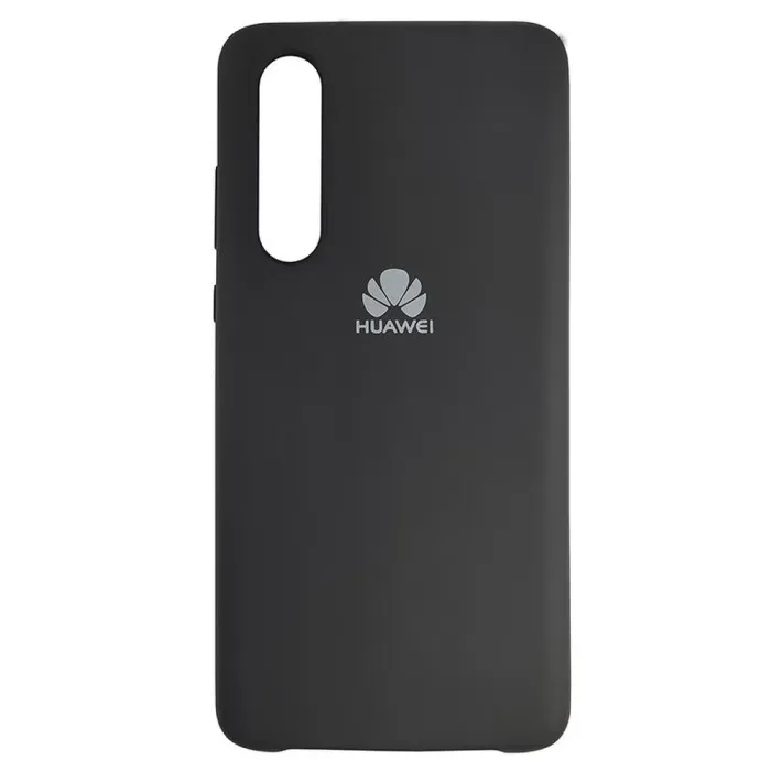 Чехол Silicone Case for Huawei P30 Black (18)