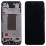 Дисплей для Samsung Galaxy A36 5G A366B + тачскрин з рамкою (чорний оригінал 100% Service Pack)