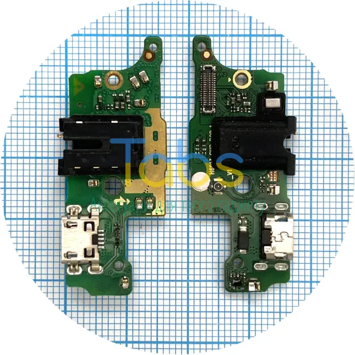 Шлейф Tecno Spark 8p KG7H KG7 KG7n з роз'ємами зарядки та навушників, мікрофоном - нижня плата Original Quality - зображення 1