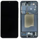 Дисплей для Samsung Galaxy S25 S931 з тачскріном (оригінал OEM SP з темно-синьою рамкою)