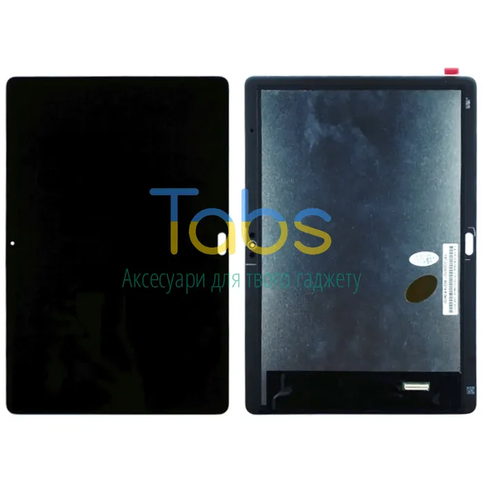Дисплей для Huawei MediaPad T5 10.0" AGS2-L09 AGS2-L03 з тачскріном (чорний з отвором під кнопку Home) - зображення 1