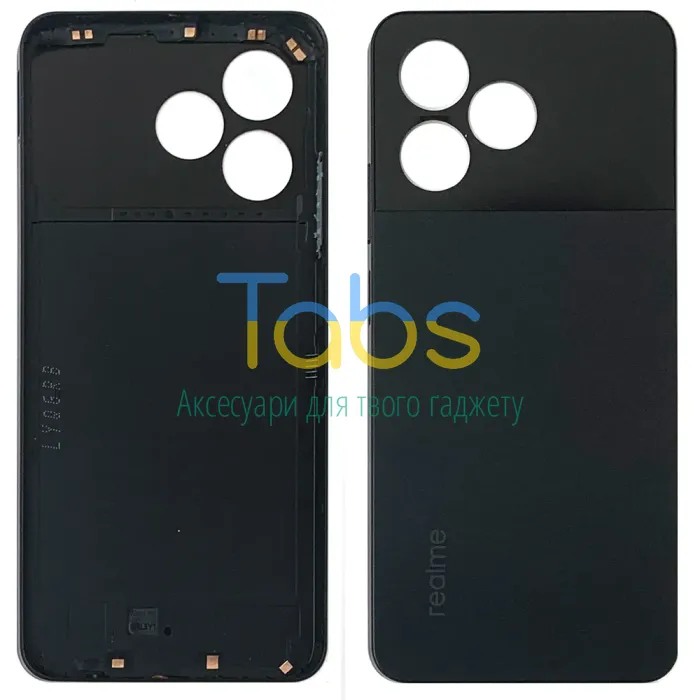 Задня кришка для Oppo Realme C51 RMX3830 (чорна) - зображення 1
