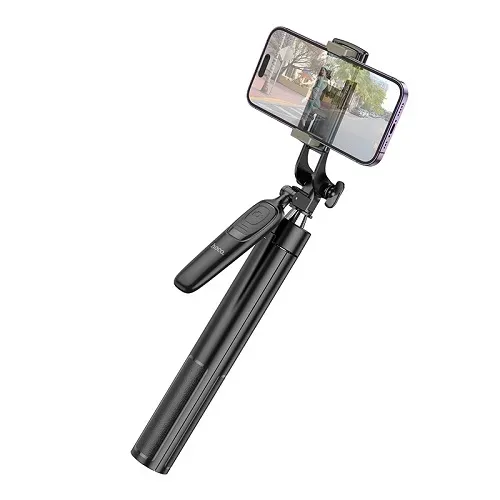 Селфі-Штатив-Стабілізатор Hoco K19 Remote Чорний - зображення 1