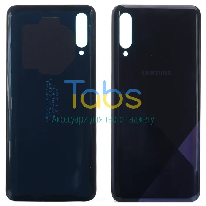 Задняя крышка для Samsung Galaxy A30s 2019 A307F (чорна) Original Quality - изображение 1