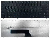 Клавіатура для Asus K40 K40AC K40AD K40AE K40AF K40C K40AB K40AN X8 X8AC X8AE F82 P80 P81 чорна High Copy (04GNQW1KRU00)