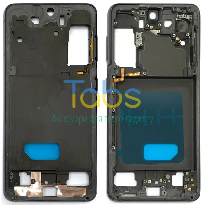 Рамка дисплея Samsung Galaxy S21 (чорна ) Original Quality - изображение 1
