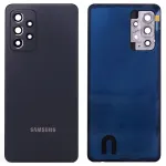Задня кришка для Samsung Galaxy A52 A525F (чорна зі склом камери)