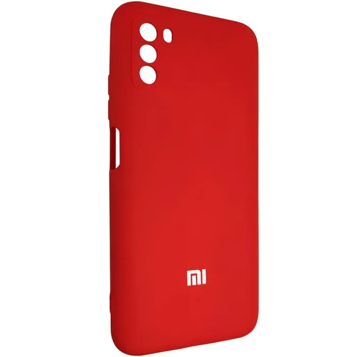 Чехол Silicone Case for Poco M3 Red (14)