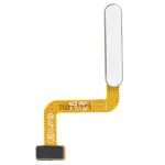Шлейф Samsung Galaxy A22 4G A225F з кнопкою ввімкнення та сканером відбитка (білий) Original Quality