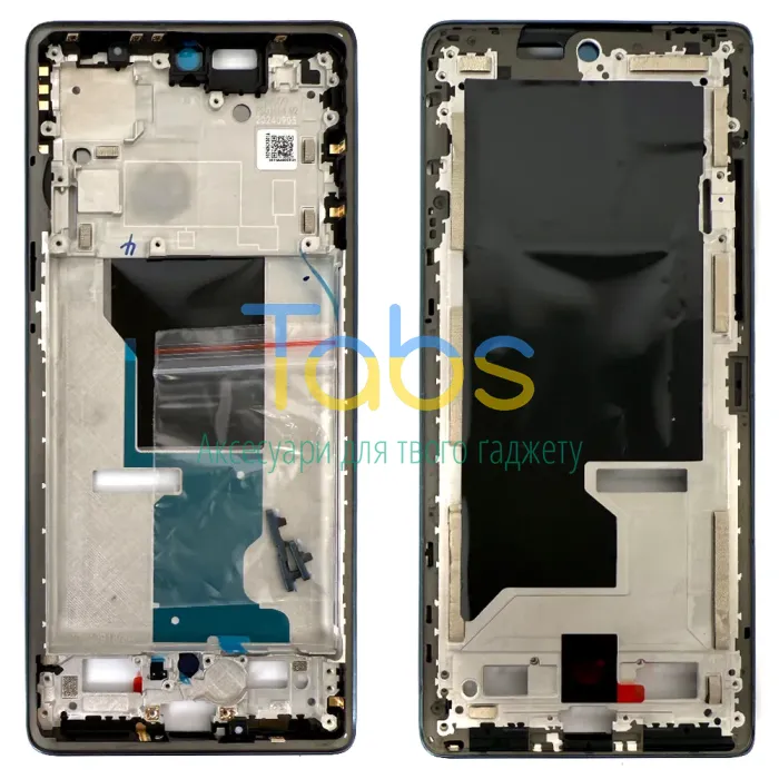 Рамка дисплея Motorola Edge 50 Fusion (синя ) Original Quality - изображение 1
