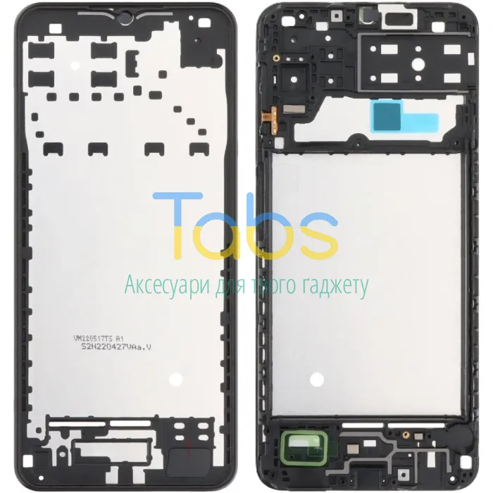 Рамка дисплея Samsung Galaxy M13 M135 (чорна) - зображення 1