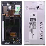 Дисплей для Samsung Galaxy Note 10 Plus N975F з тачскріном (оригінал OEM SP у чорній рамці)