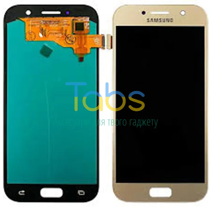 Дисплей для Samsung Galaxy A5 2017 A520F з тачскріном (золотистий TFT) - зображення 1