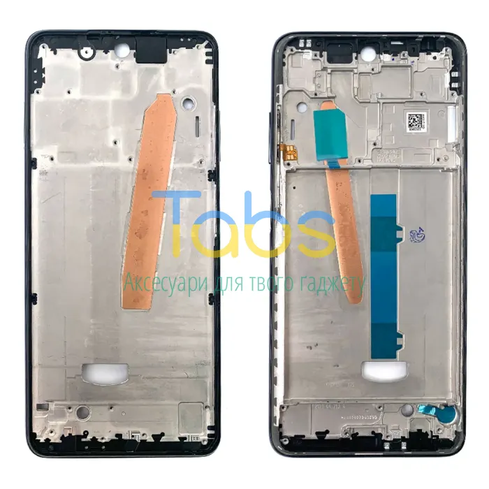 Рамка дисплея Xiaomi Poco X3 X3 Pro X3 NFC (чорна ) Original Quality - зображення 1