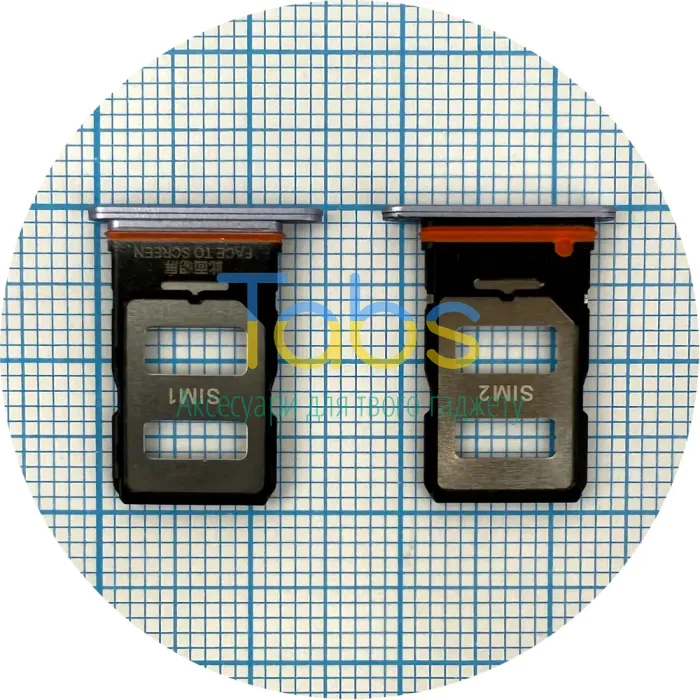 Тримач Sim картки Xiaomi Redmi Note 13 Pro 5G (фіолетовий 2 SIM) - изображение 1