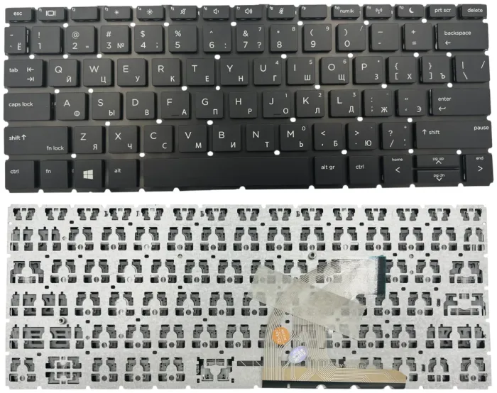 Клавіатура Acer Swift 3 SF315-41 Aspire 3 A315-22 Aspire 5 A515-43 Extensa EX215-31 чорна без рамки прямий Enter PWR Original PRC - изображение 1