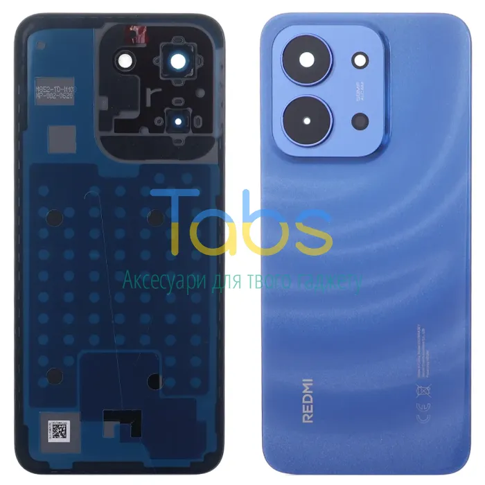 Задня кришка для Xiaomi Redmi 15C 4G Global 25078RA3EL 169 мм (синя Original New зі склом камери) - зображення 1