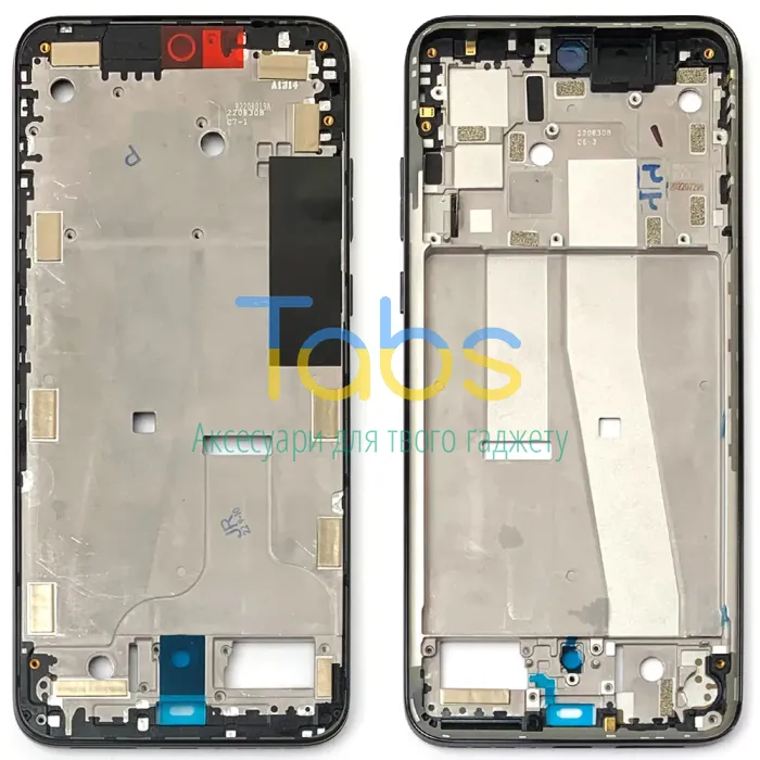 Рамка дисплея Motorola Edge 30 Neo (чорна ) Original Quality - зображення 1