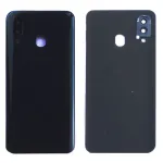 Задня кришка для Samsung Galaxy A40 2019 A405F (чорна зі склом камери) Original Quality