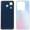 Задня кришка для Tecno Spark 20 (біла, Cyber White зі склом камери) Original Quality